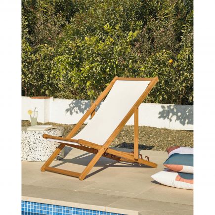 Outdoor Folding Hammock in Acacia Adredna : Procomobel