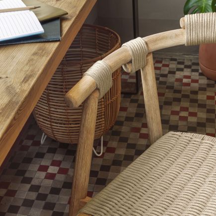 Silla de Madera y Cuerda Majela