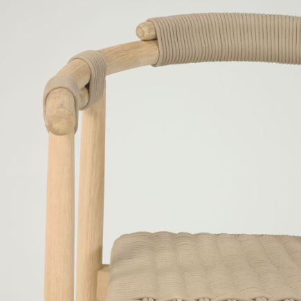 Wood and Rope Chair 'Majela' | Procomobel