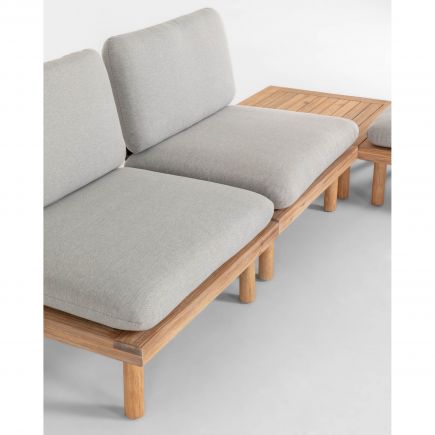 Outdoor Set of 2 Armchairs and 1 Table Viridis : Procomobel