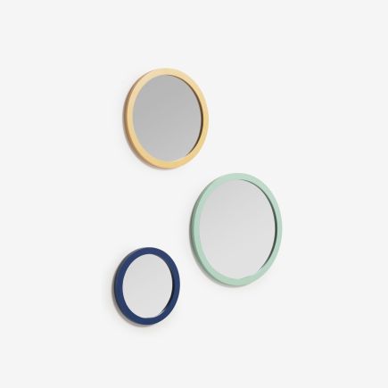 Set of 3 Round Mirrors 'Malala' | Procomobel