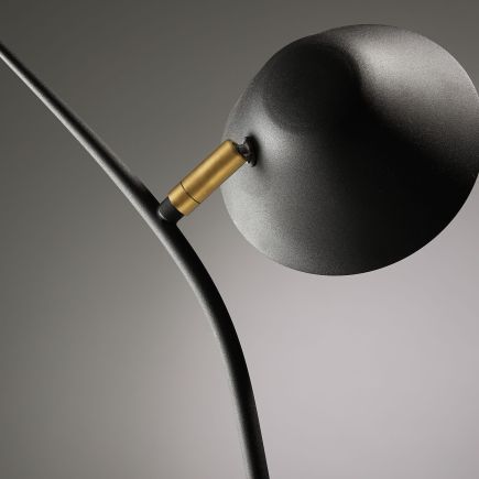 Aurelia Matte Black Table Lamp : Procomobel