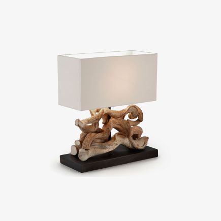 Wooden Table Lamp 'Comet' | Procomobel