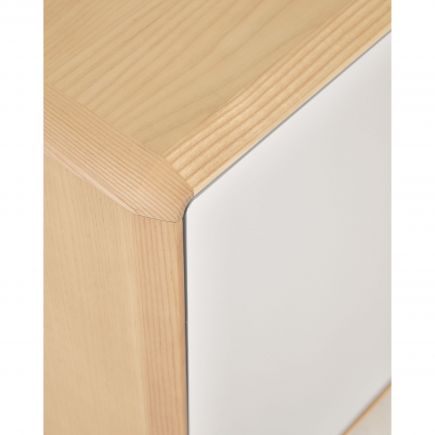 Anielle Ash Wood Bedside Table | Procomobel
