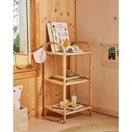Natural Rattan Shelf 40 x 80 cm Ormela | Procomobel