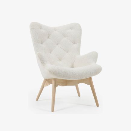 Upholstered Wooden Armchair 'Kody' | Procomobel