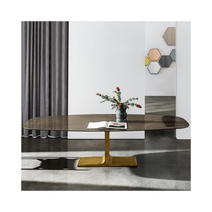 Palace shaped ceramic table : Procomobel