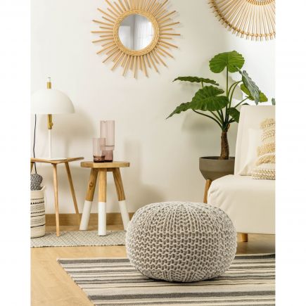 Natural Fibers Puff 'Shott' | Procomobel