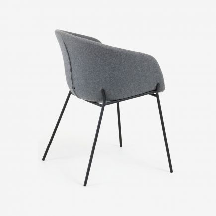 Yvette Wool Dining Chair | Procomobel