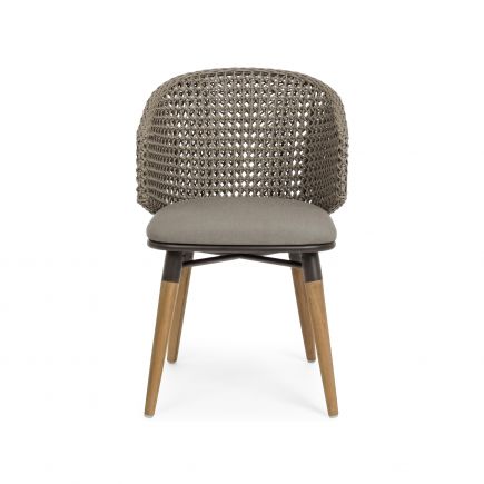 Curaçao Rope Back Outdoor Chair | Procomobel