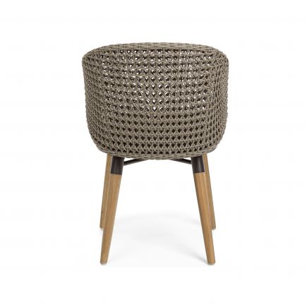 Curaçao Rope Back Outdoor Chair | Procomobel