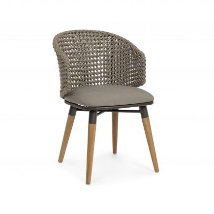 Curaçao Rope Back Outdoor Chair | Procomobel
