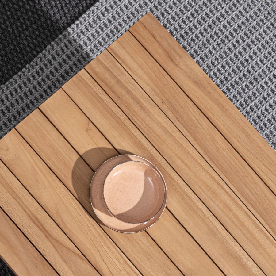 Rectangular Teak Coffee Table 'Isquia'