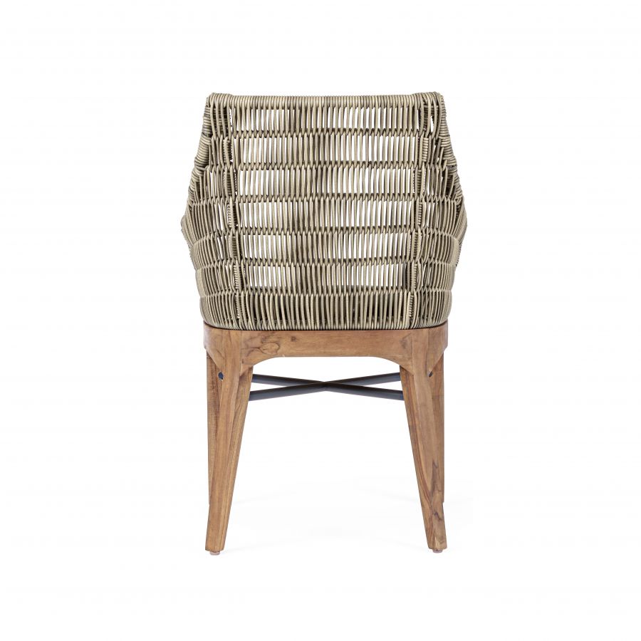 Silla Exterior de Aluminio y Cuerda ‘Egadas’