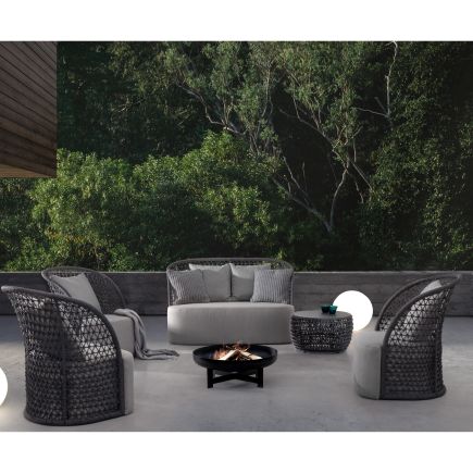 Braided Sofa 2 Seats Outdoor Holbox | Procomobel