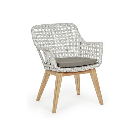 Outdoor Chair with Removable Cushion Paros | Procomobel