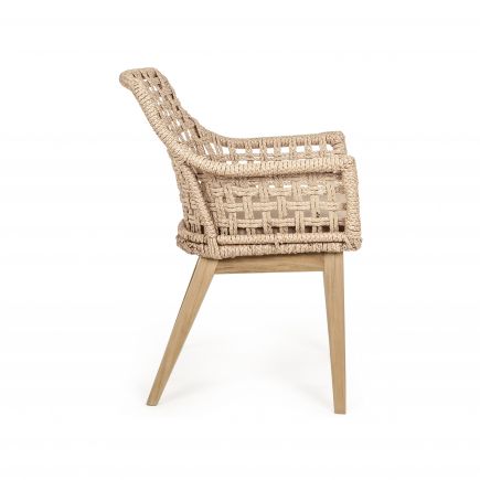 Outdoor Chair with Removable Cushion Paros | Procomobel