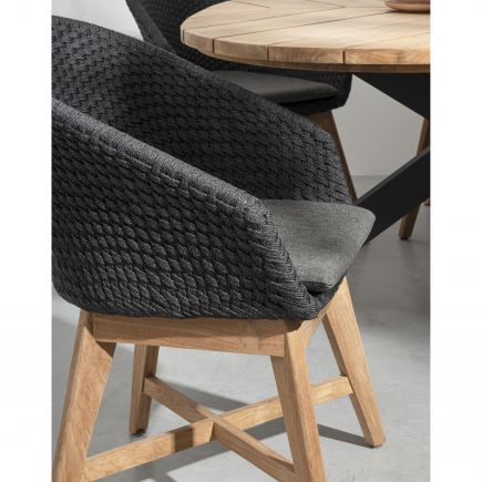 Teak Wood Outdoor Chair Cuerda Feroe | Procomobel