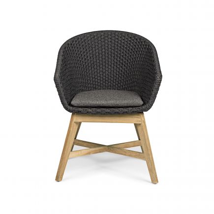 Teak Wood Outdoor Chair Cuerda Feroe | Procomobel