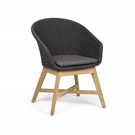 Teak Wood Outdoor Chair Cuerda Feroe | Procomobel