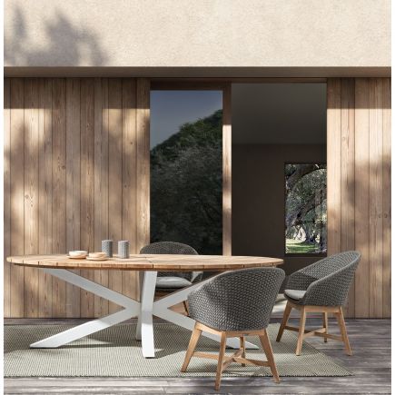 Azores Oval Outdoor Table : Procomobel