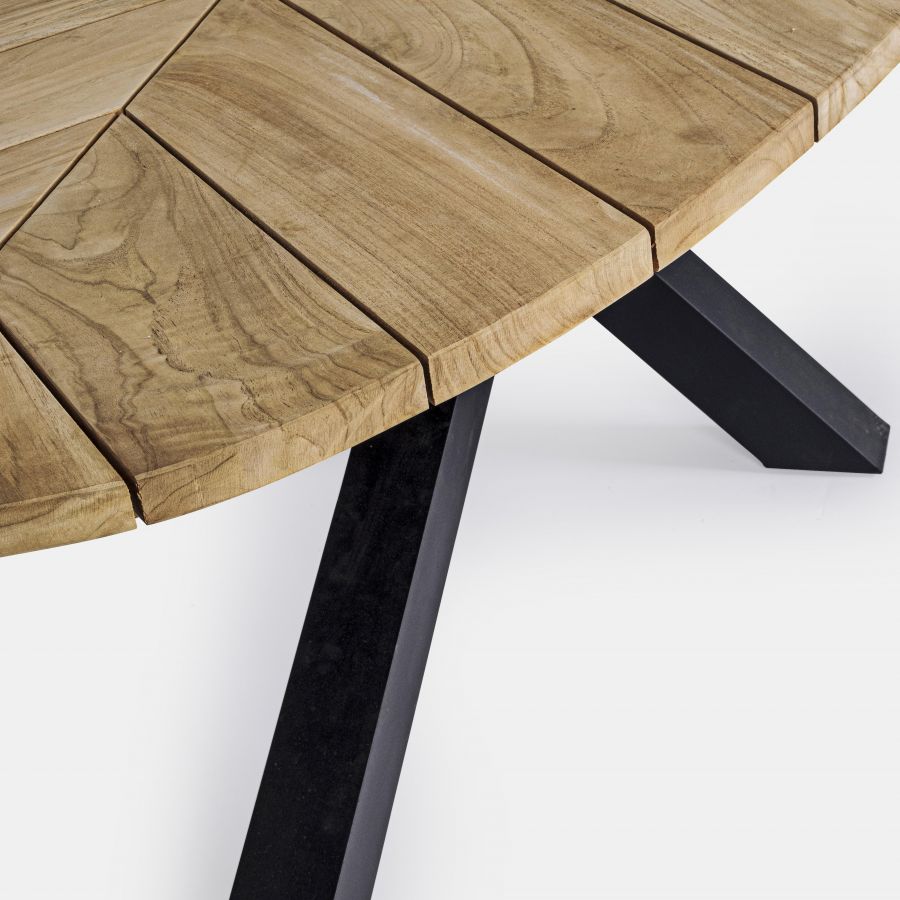 Oval Outdoor Table 'Azores'
