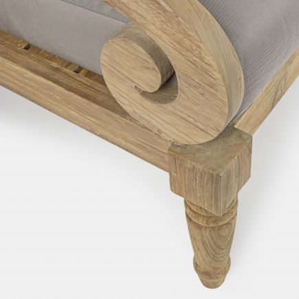 2-Seater Sofa Outdoor Wooden Martinique : Procomobel