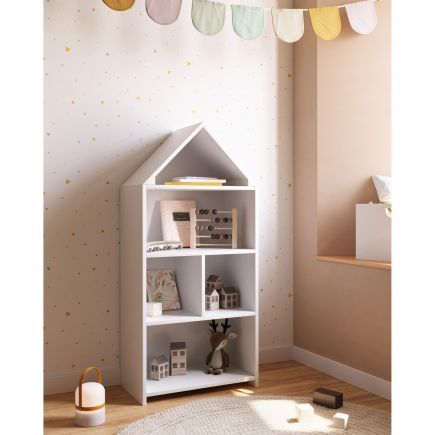 Celeste children's house bookcase | Procomobel