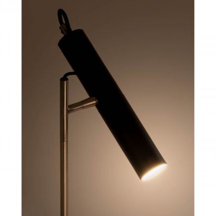Lámpara de Mesa Metal Negro Maude