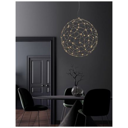 Costa Spherical Metal Mesh Ceiling Lamp | Procomobel