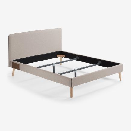 Dyla Removable Upholstered Double Bed | Procomobel
