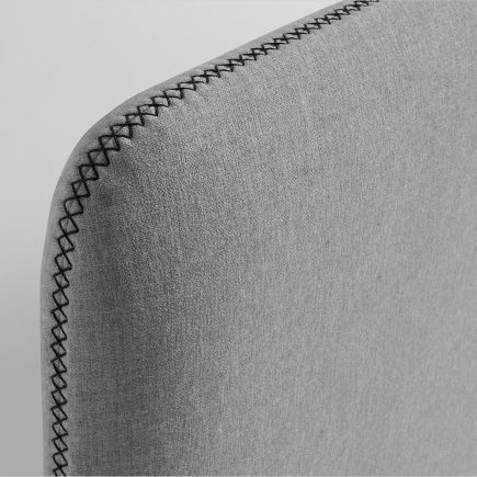Dyla Single Upholstered Bed with Removable Cover | Procomobel