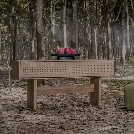 Recycled Wood Console Ruby | Procomobel
