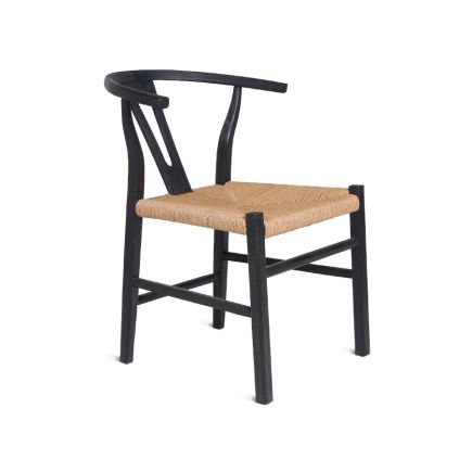 Teak and Rope Dining Chair 'Nattes' | Procomobel