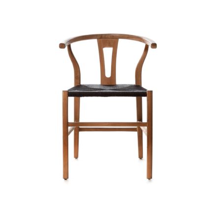 Teak and Rope Dining Chair 'Nattes' | Procomobel