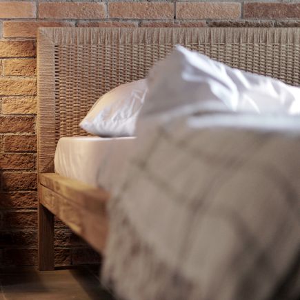 Headboard and Bed Base 'Natural' | Procomobel