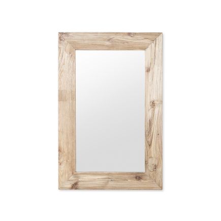Natural Rectangular Mirror Elle | Procomobel