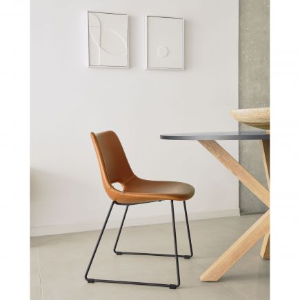 Synthetic Leather Dining Chair Zahara : Procomobel
