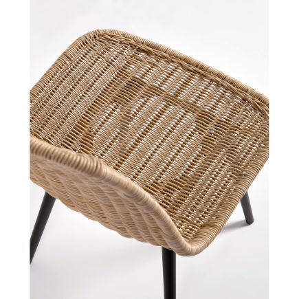 Outdoor Chair Rattan Synthetic Rattan Aluminum Equal | Procomobel