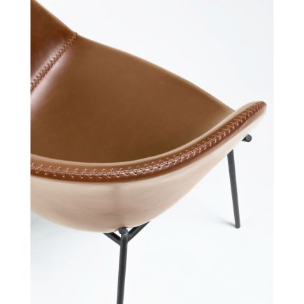 Buy Online Synthetic Leather Dining Chair 'Yvette' at Procomobel