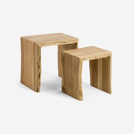 Wooden Nesting Tables Zuleika | Procomobel