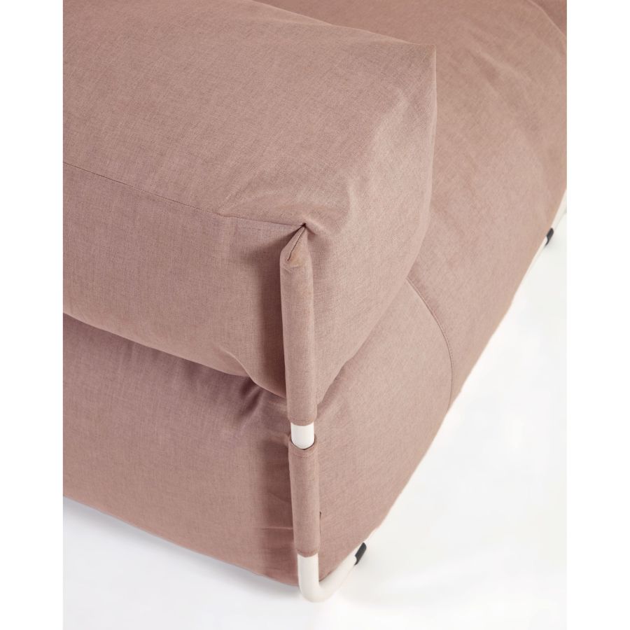 Square modular sofa pouf