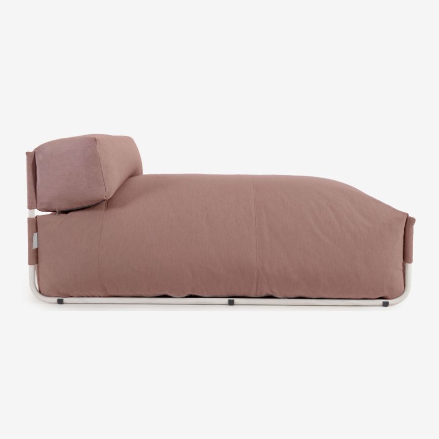 Square modular sofa pouf