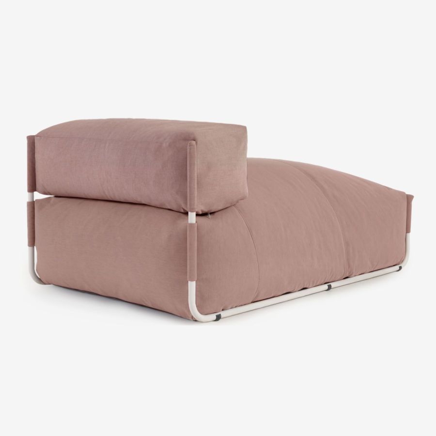 Square modular sofa pouf