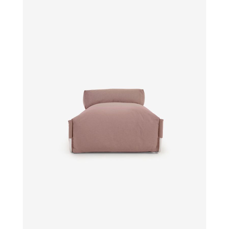 Square modular sofa pouf