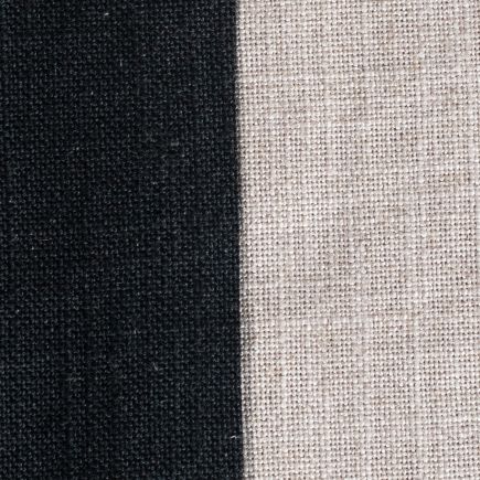 Buy Online Sofa with Chaiselongue Black Stripes 'Zen' at Procomobel