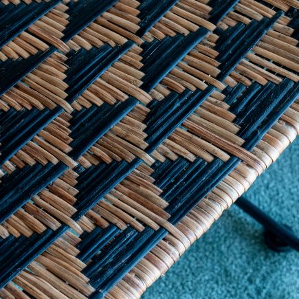 Imagen de Detalle Sillón Mimbre Natural Milly