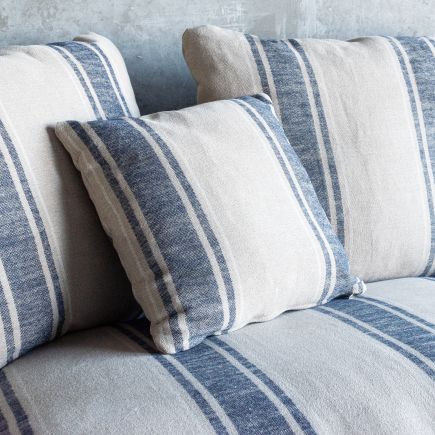 Buy Online Linen Sofa 4 Seats Striped 'Po' in Procomobel