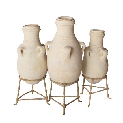 Terracotta Amphora with Stand Barents | Procomobel