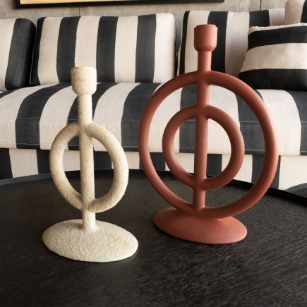 White Decorative Candleholder 'Syn' | Procomobel